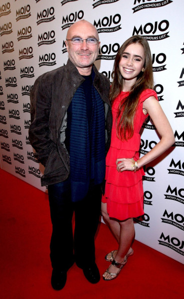 Phil Collins și fiica lui, Lily Collins