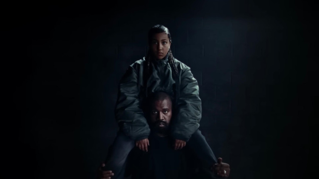 North West în noul videoclip al lui Kanye West/ Profimedia