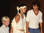 Cher și fostul ei soț, Gregg Allman, alături de fiul lor, Elijah Blue