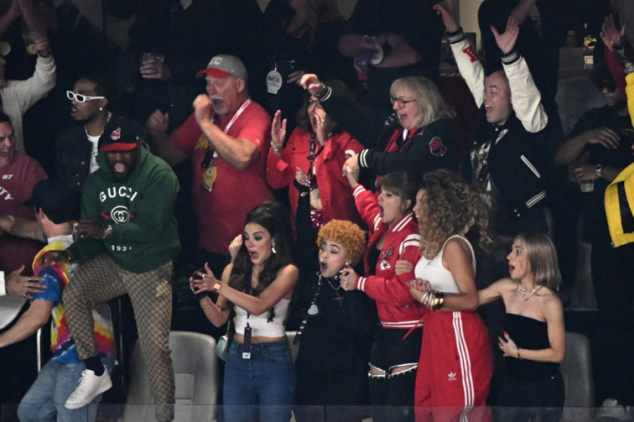 Taylor Swift la Super Bowl 2024/ Profimedia