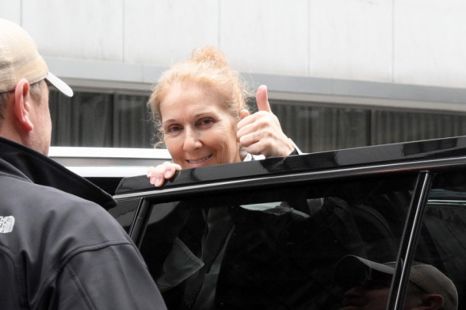 EXCLUSIVE: Celine Dion Is Photographed On A Rare Sighting Seen For The First Time In New York City After News She Has Stiff Person Syndrome - 09 March 2024
