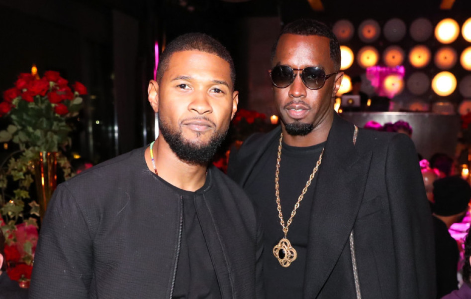 Usher și Sean „Diddy” Combs/ Profimedia