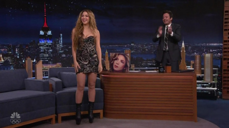 Shakira, în emisiunea lui Jimmy Fallon