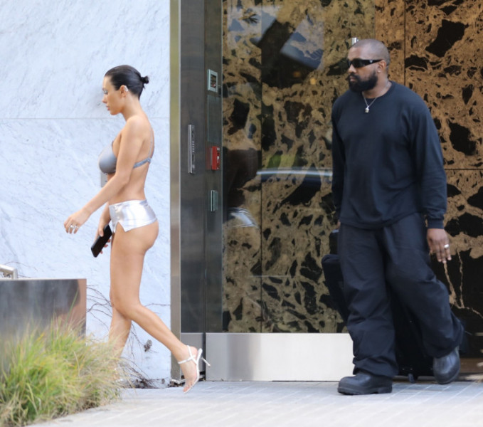 Bianca Censori și Kanye West