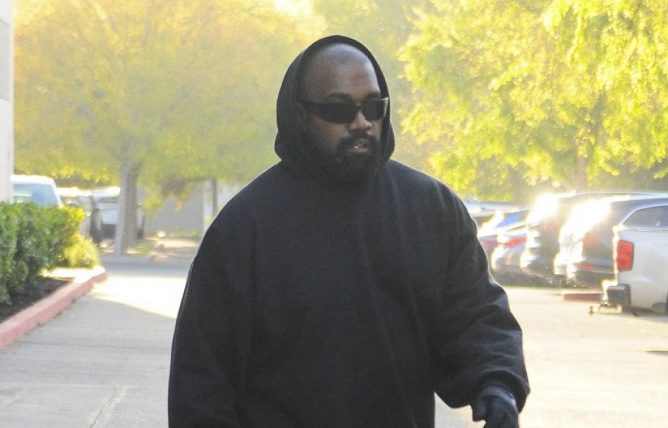 Kanye West Is Seen Leaving Son, Saint West,  Basketball Game In Los Angeles - 22 Mar 2024