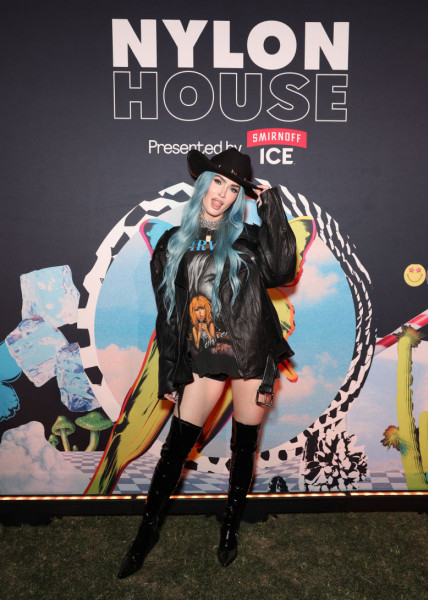 NYLON House in the Desert 2024 Presented by Smirnoff ICE, Inside, Thermal, California, USA - 12 Apr 2024