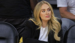 Adele at Lakers Nuggets Game 4