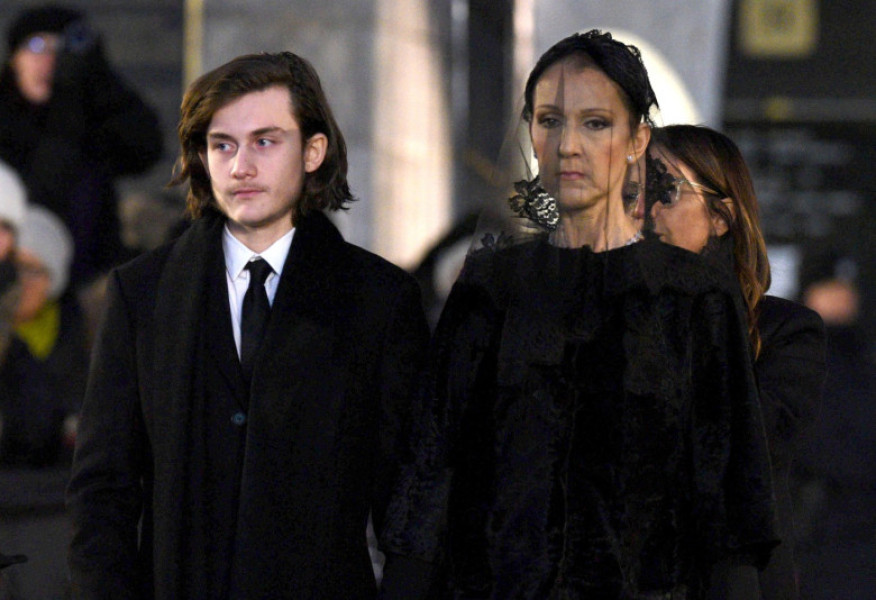 Celine Dion și fiul ei cel mare, Rene-Charles Angelil