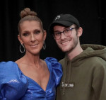 Celine Dion și fiul ei cel mare