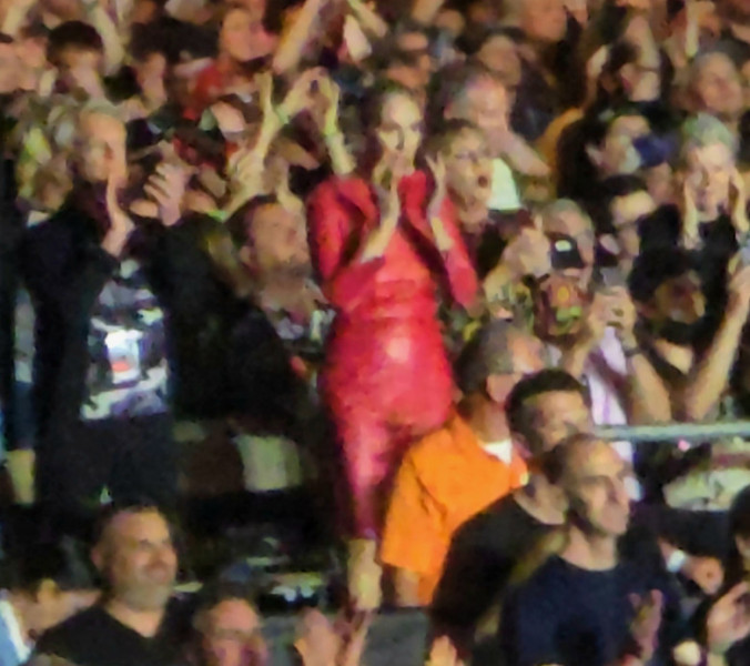 EXCLUSIVE: Premium Exclusive: Celine Dion Makes A Rare Appearance And Shows Her Emotions At The Rolling Stones Show In Las Vegas - 12 May 2024