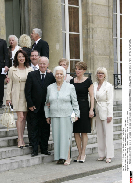 celine dion familie