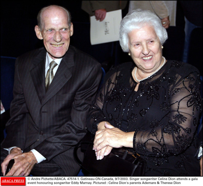 parinti celine dion