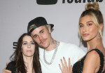 Pattie Mallette, împreună cu Justin și Hailey Bieber/ Profimedia