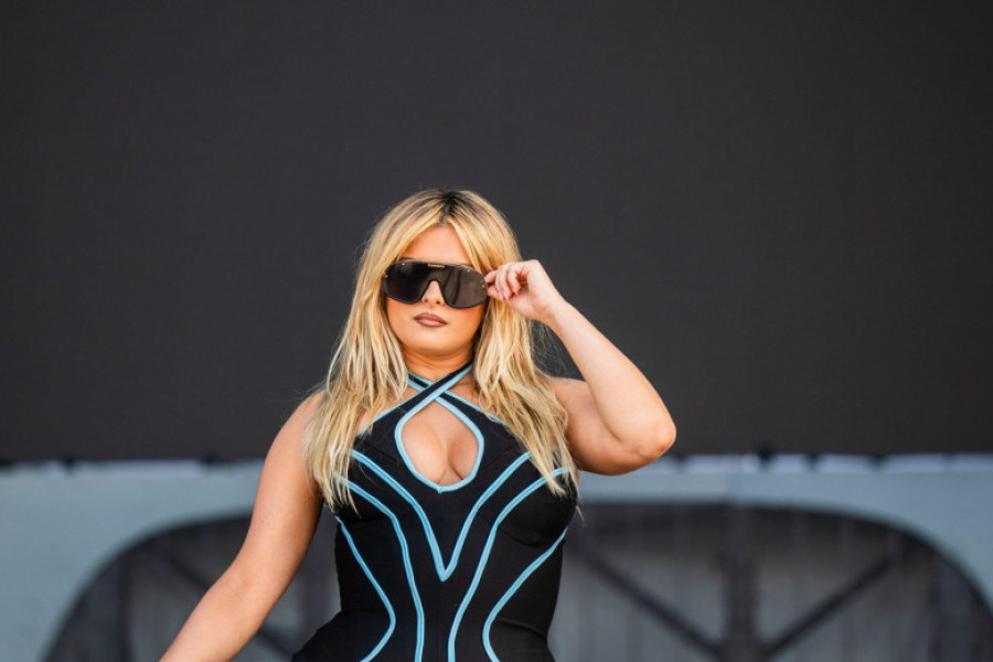 Napa, USA. 24th May, 2024. Bebe Rexha performs on Day 1 of BottleRock Napa Valley at Napa Valley Expo on May 24, 2024 in Napa, California. Photo: Chris Tuite/imageSPACE Credit: Imagespace/Alamy Live News