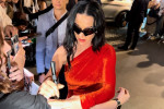 Katy Perry returns to Le Crillon after Eiffel Tower performance in Paris