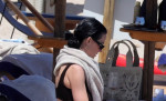 *PREMIUM-EXCLUSIVE* *MUST CALL FOR PRICING* Katy Perry and Orlando Bloom are back in Sardinia for a family holiday 8 years after Orlando's naked paddleboard trip