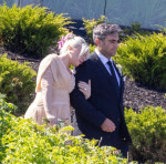 *PREMIUM-EXCLUSIVE* Lady Gaga Looks Radiant as the Maid of Honor at Her Sister’s Seaside Wedding in Maine Alongside Her Partner Michael Polansky ** Web Embargo until 5:24 ET on June 4, 2024**