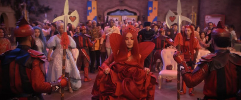 Rita Ora is almost unrecognizable as she plays the tyrannical Queen of Hearts in the new Disney movie Descendants 4: The Rise of Red