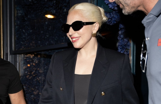 Lady Gaga Coming Out Of ''Laperouse'' Restaurant In Paris - 25 Jul 2024