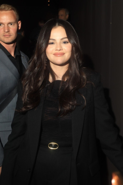 *EXCLUSIVE* Selena Gomez attends a Q&amp;A for her new movie 'Emilia Perez' in NYC