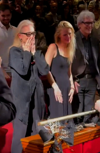 Adele Channels Meryl Streep's Movie Character, Gets Hug From The Star - 2 Nov 2024