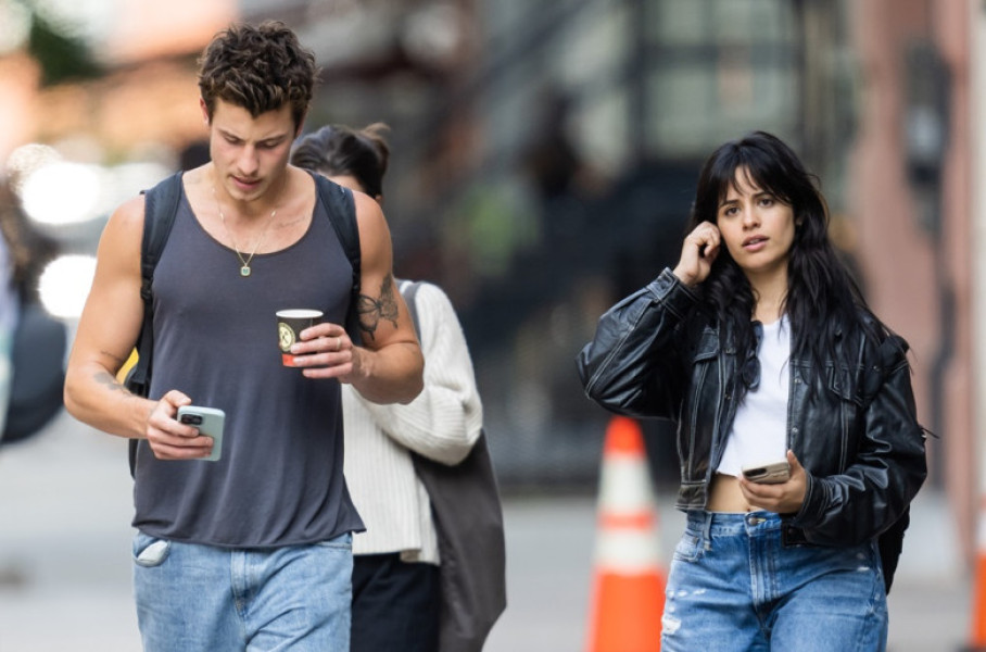 EXCLUSIVE: Shawn Mendes and Camila Cabello are Still Going Strong as They are Spotted on a Coffee Date in New York City.