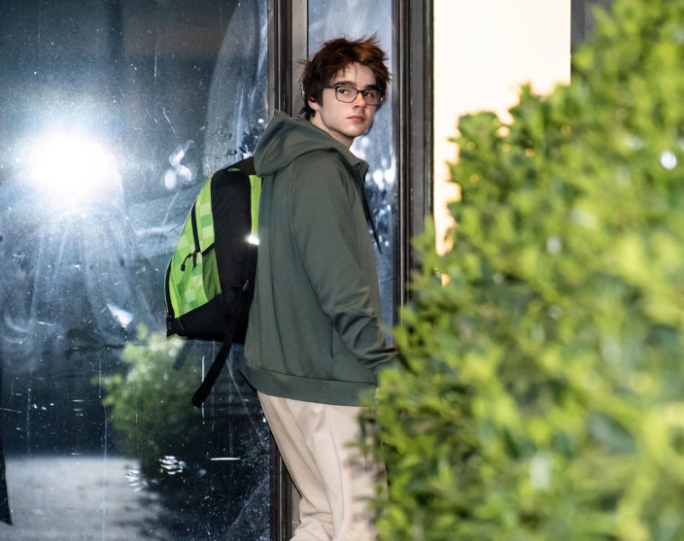 Valentino And Matteo Martin Head To 'Vote For Freedom Rally With VP Kamala Harris' - 04 Nov 2024