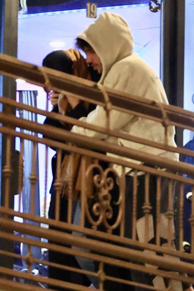 *EXCLUSIVE* Selena Gomez and boyfriend Benny Blanco keep a low profile as they exit dinner in West Hollywood