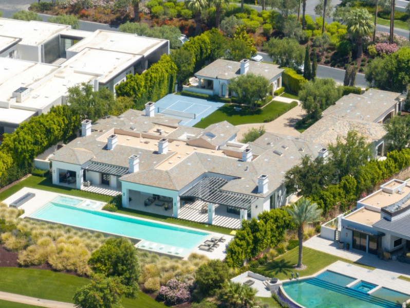 Conacul lui Justin Bieber din Palm Springs, California/ Profimedia