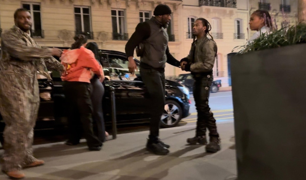 Offset a fost implicat într-o bătaie în mijlocul unei străzi din Paris/ Profimedia