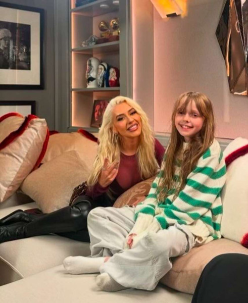 Christina Aguilera și fiica ei, Summer Rain/ Foto: Instagram