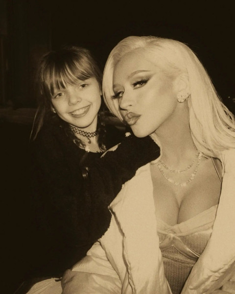 Christina Aguilera și fiica ei, Summer Rain/ Foto: Instagram