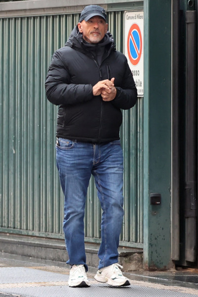 EXCLUSIVE: Eros Ramazzotti spotted in Milan