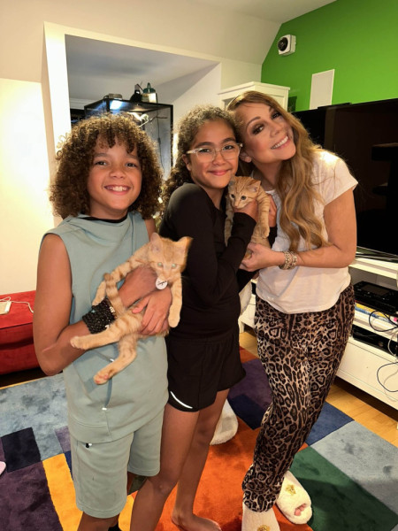 Mariah Carey și copiii ei