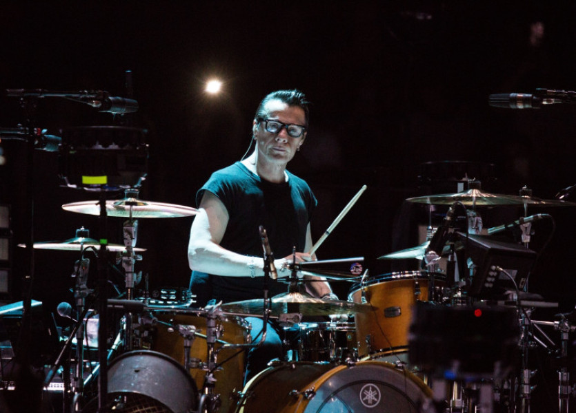 U2 performing live at Prudential Center in Newark