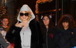 *EXCLUSIVE* Mariah Carey is all smiles while leaving her hotel in NYC