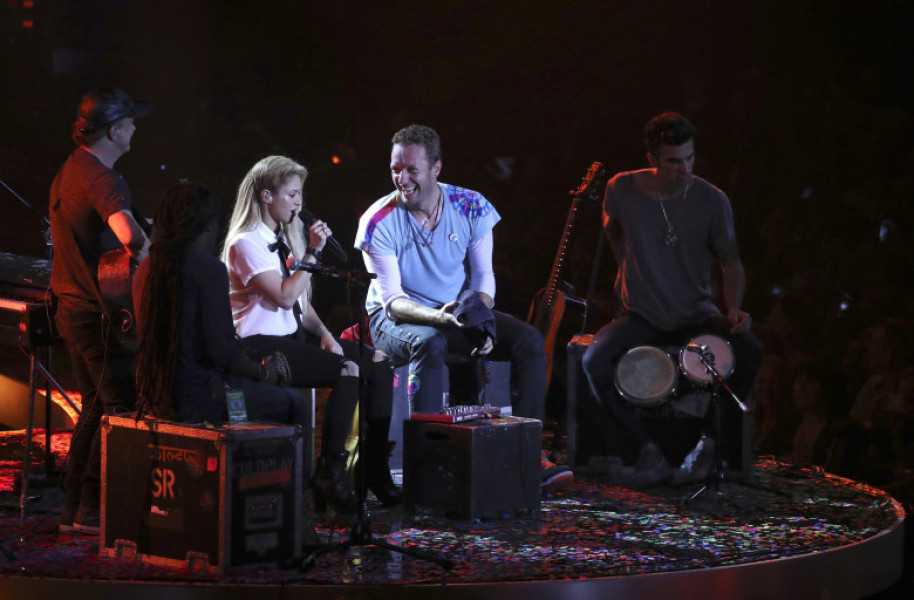 Shakira și Chris Martin/ Profimedia