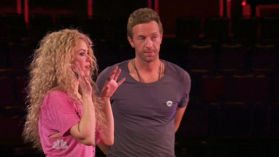 Shakira și Chris Martin/ Profimedia