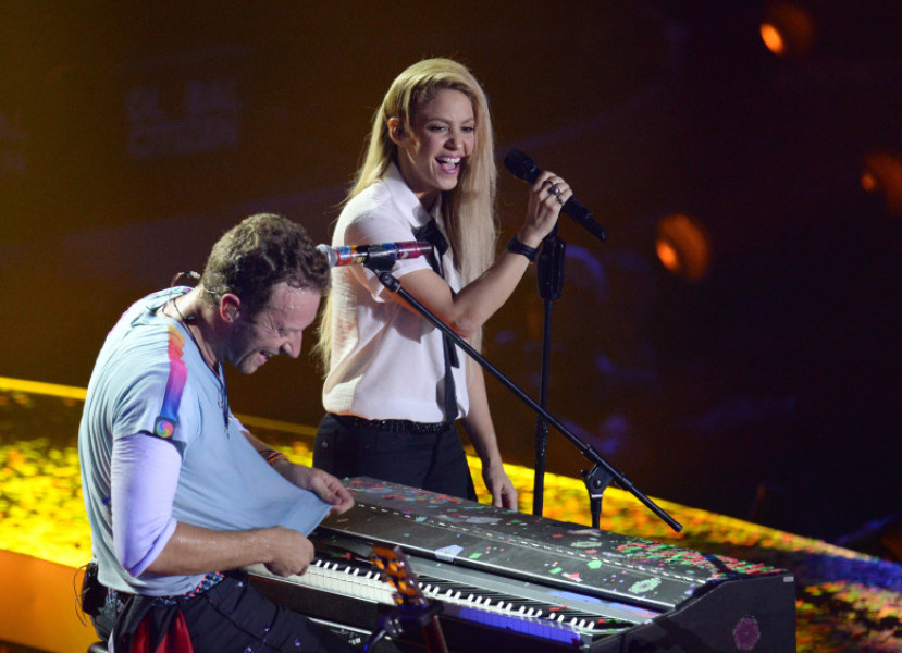 Shakira și Chris Martin/ Profimedia