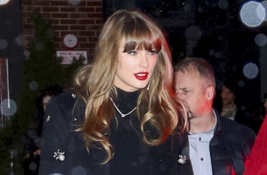 Taylor Swift and Travis Kelce arrive at Chez Margaux for dinner!