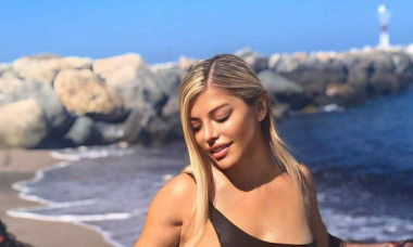 Loredana, provocatoare pe plajă. O doză serioasă de încredere în sine și un costum de baie cu transparențe, atuurile apariției ei