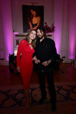 Elizabeth Hurley și Billy Ray Cyrus/ Profimedia