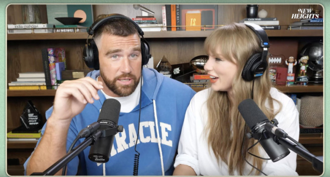 Taylor Swift și Travis Kelce/ Profimedia