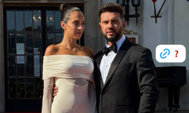 Dorian Popa, val de mesaje după ce a purtat un costum, iar iubita, o rochie albă: "Ce nu faci cu una în 10 ani, faci cu alta în 5 luni"