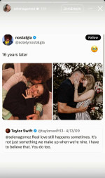 Selena Gomez, reacție la logodna lui Taylor Swift/ Foto: Instagram