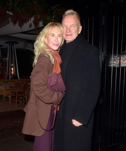 Sting și Trudie Styler