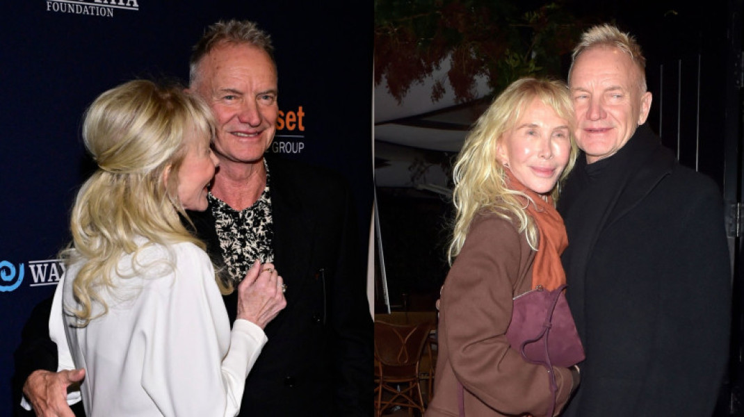 Sting și Trudie Styler