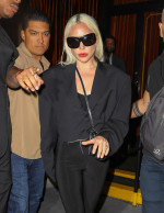 Lady Gaga and fianc? Michael Polansky were spotted leaving The Corner Store after having dinner in New York City