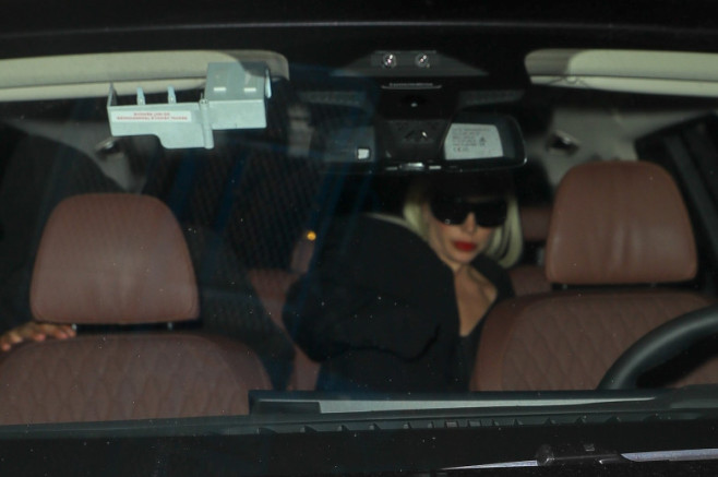 Lady Gaga and fianc? Michael Polansky were spotted leaving The Corner Store after having dinner in New York City