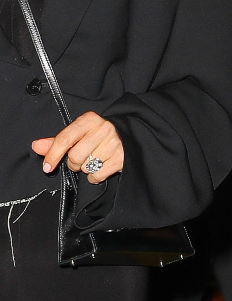 Lady Gaga and fianc? Michael Polansky were spotted leaving The Corner Store after having dinner in New York City